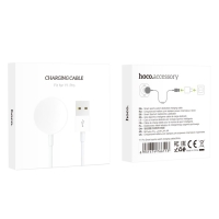 Кабель для зарядки смарт-часов Hoco Y1 Pro, 80 см, белый