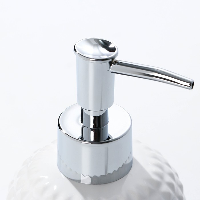 Дозатор для жидкого мыла, белый, 350 мл. Дозатор для жидкого мыла, белый, 350 мл.