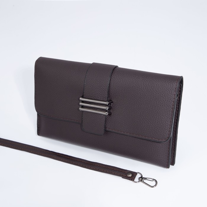 Сумка женская на магните, цвет коричневый Сумка женская на магните, цвет коричневый