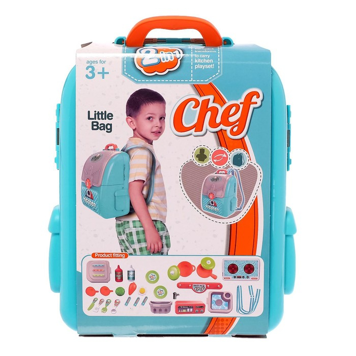 Игровой набор «Моя кухня» в рюкзаке Игровой набор «Моя кухня» в рюкзаке
