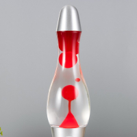 Лава-лампа "Капля" Е14 h=38 см сиреневый Лава-лампа "Капля" Е14 h=38 см сиреневый