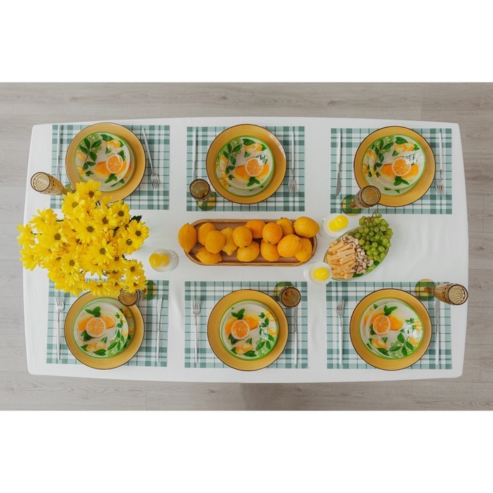 Подставка стеклянная под ложку Доляна &laquo;Дольче&raquo;, 23,5&times;8,3 см