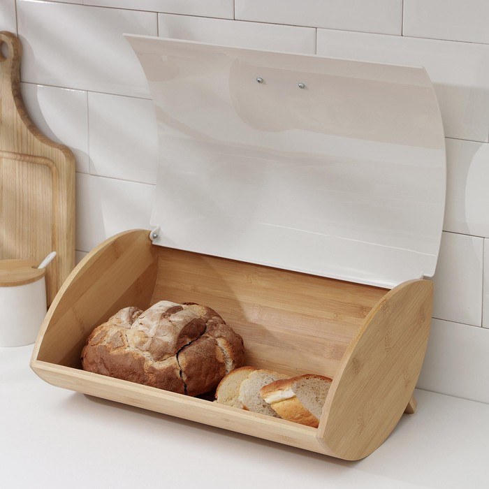 Хлебница Heaven, 36&times;25&times;16 см, бамбук, цвет МИКС