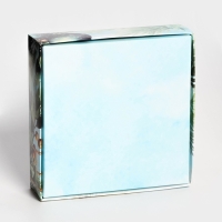 Новый год. Коробка под 4 конфеты, "Елочные игрушки", 12,6 х 12,6 х 3,8 , кондитерская упаковка Новый год. Коробка под 4 конфеты, "Елочные игрушки", 12,6 х 12,6 х 3,8 , кондитерская упаковка