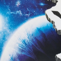 Наклейка 3Д интерьерная Космос 90*60см Наклейка 3Д интерьерная Космос 90*60см