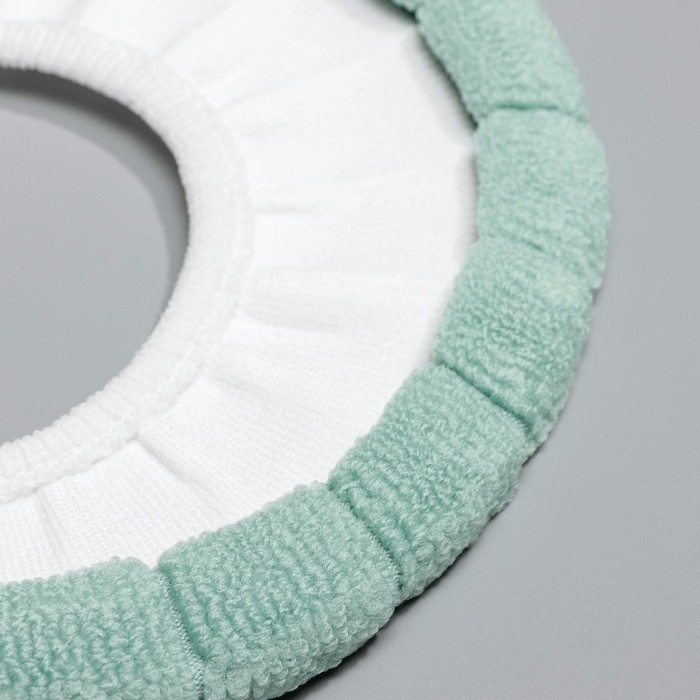 Чехол на сиденье для унитаза на резинке &laquo;Полоски&raquo;, 31,5&times;31,5 см, 75 г, цвет МИКС