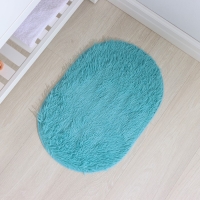 Коврик для дома Доляна &laquo;Пушистик&raquo;, 40&times;60 см, цвет голубой