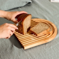 Доска разделочная для подачи и сервировки Adelica, 25&times;22&times;1,8 см, берёза