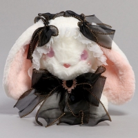 Мягкая игрушка &laquo;Зайка&raquo; с чёрным бантом, 20 см