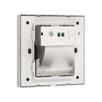 Встраиваемый светильник для лестницы, NL-39, датчик движ, 1.5 Вт, 60 Лм, 6500К, серебристый Встраиваемый светильник для лестницы, NL-39, датчик движ, 1.5 Вт, 60 Лм, 6500К, серебристый