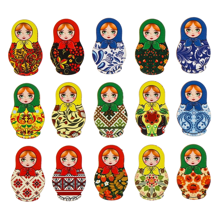 Рамки-вкладыши &laquo;Матрёшки&raquo;