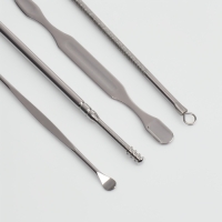 Набор маникюрный «Люси», 10 предметов, кожзам-чехол, цвет ментоловый Набор маникюрный «Люси», 10 предметов, кожзам-чехол, цвет ментоловый