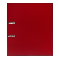 Папка-регистратор А4, 50 мм, Calligrata, ПВХ, тиснение "лен", металлическая окантовка, карман на корешок, собранная, бордовая, микс Папка-регистратор А4, 50 мм, Calligrata, ПВХ, тиснение "лен", металлическая окантовка, карман на корешок, собранная, бордовая, микс