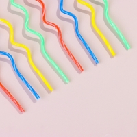 Свечи для торта, набор 8 шт, витые, 17 см Свечи для торта, набор 8 шт, витые, 17 см