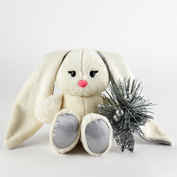 Новогодняя мягкая игрушка &laquo;Зимняя Li&raquo;, заяц, 25 см, на новый год