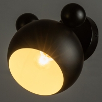 Бра "Барни" Е27 40Вт черный 20х20х20см Бра "Барни" Е27 40Вт черный 20х20х20см