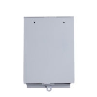 Ящик почтовый без замка (с петлёй), вертикальный, &laquo;Почта&raquo;, серый