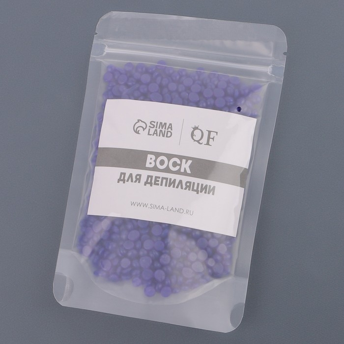 Воск для депиляции, плёночный, в гранулах, 100 гр, цвет индиго Воск для депиляции, плёночный, в гранулах, 100 гр, цвет индиго