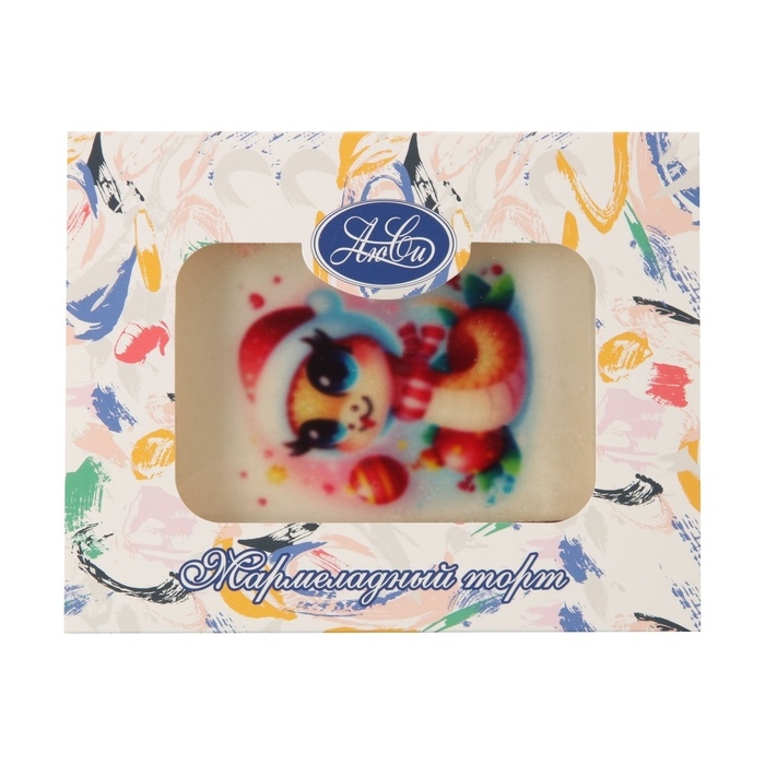 Мармеладный торт "Символ года", МИКС, 180 г