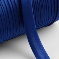 Косая бейка, атласная, 15 мм &times; 132 &plusmn; 1 м, цвет синий №9087