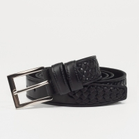 Ремень мужской, ширина 3 см, винт, пряжка металл, цвет чёрный Ремень мужской, ширина 3 см, винт, пряжка металл, цвет чёрный