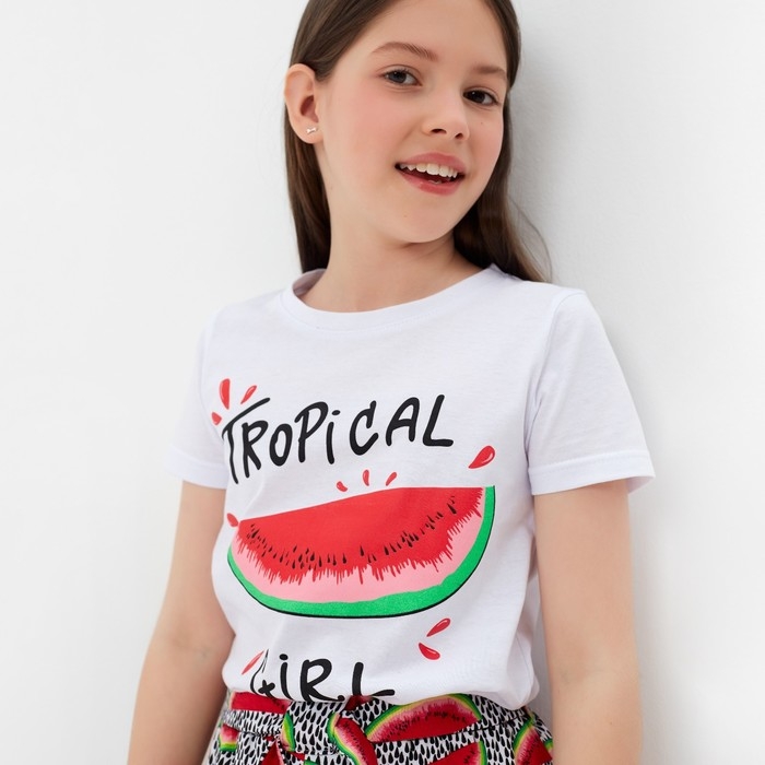 Костюм для девочки, цвет белый, рост 140 см Костюм для девочки, цвет белый, рост 140 см