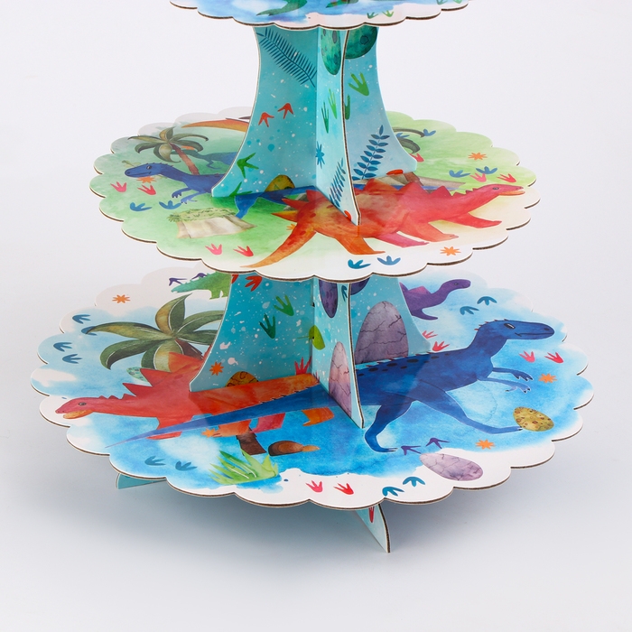 Подставка для пирожных &laquo;Динозавры&raquo;