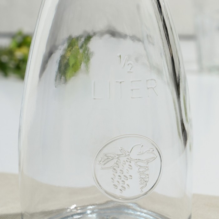 Декантер стеклянный &laquo;Бахус&raquo;, 500 мл