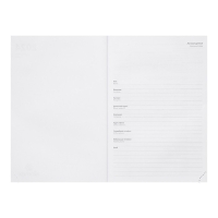 Ежедневник датированный 2024 года, А5, 176 листов, Attomex.Lancaster, обложка балакрон, ляссе, блок 70 г/м2, чёрный