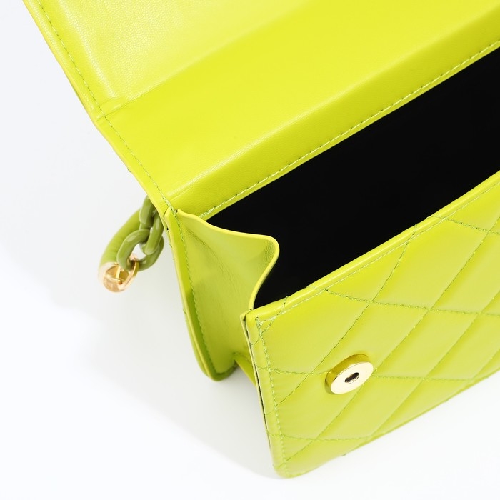 Сумка-мессенджер на магните, цвет зелёный Сумка-мессенджер на магните, цвет зелёный