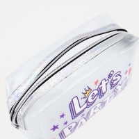 Косметичка на молнии, цвет матовый/разноцветный Косметичка на молнии, цвет матовый/разноцветный