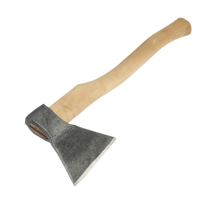 Топор кованый ТУНДРА, деревянное топорище Б3, покрыто морилкой Топор кованый ТУНДРА, деревянное топорище Б3, покрыто морилкой "Орех", 1200 г