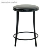 Табурет "Ультра" с кольцом,Черный/Черный