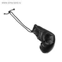 Украшение на зеркало, Боксерская перчатка, 9×5 см, черный Украшение на зеркало, Боксерская перчатка, 9×5 см, черный