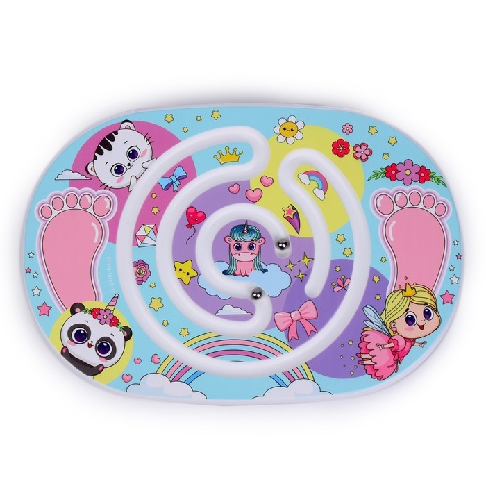 Балансборд балансир для детей с лабиринтом &laquo;Для девчонок&raquo;