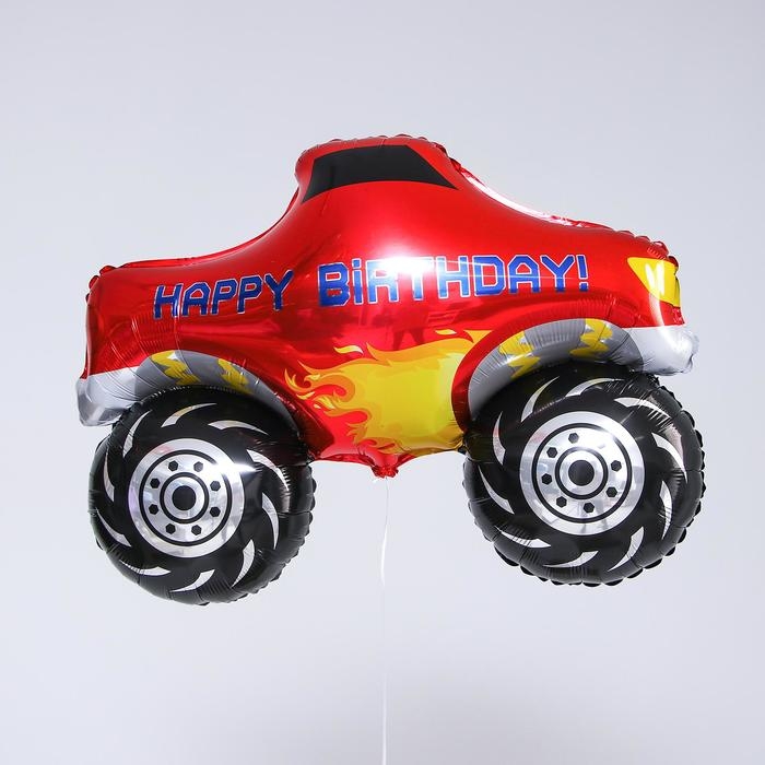 Шар фольгированный 32" &laquo;Джип с большими колёсами&raquo;, фигура