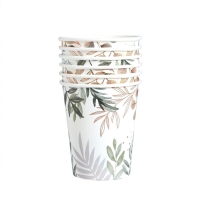 Набор бумажной посуды одноразовый Природа», 6 стаканов, 6 тарелок Набор бумажной посуды одноразовый Природа», 6 стаканов, 6 тарелок