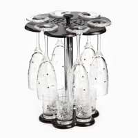 Мини-бар "Стразы" барная стойка, 6 бокалов/стопок Мини-бар "Стразы" барная стойка, 6 бокалов/стопок