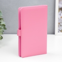 Фотоальбом для фото мини камер 96 фото 8,9х6 см "Фотик" ярко-розовый 1,5х11,5х19 см