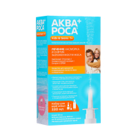 Набор "АкваРоса+", спрей назальный 30 мл + ополаскиватель минеральный 300 мл, дополнительная насадка