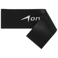 Фитнес-резинка ONLYTOP, 30,5х7,6х0,11 см, нагрузка 10 кг, цвет чёрный Фитнес-резинка ONLYTOP, 30,5х7,6х0,11 см, нагрузка 10 кг, цвет чёрный