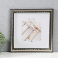 Фоторамка пластик "Gallery" 25х25 см серебро (пластиковый экран) Фоторамка пластик "Gallery" 25х25 см серебро (пластиковый экран)