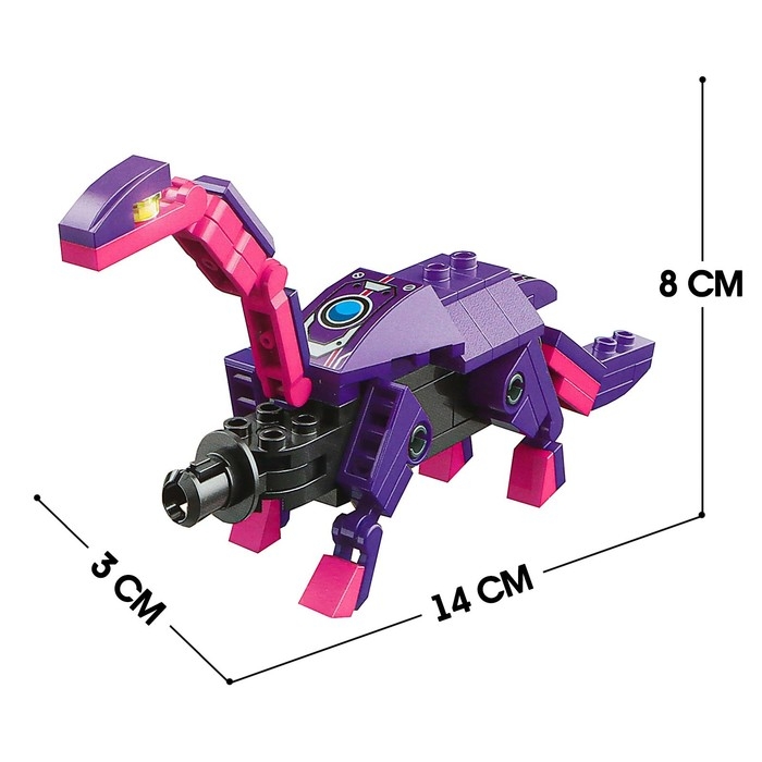 Конструктор Динобот &laquo;Вождь Тираннозавр&raquo;, 6 видов, МИКС