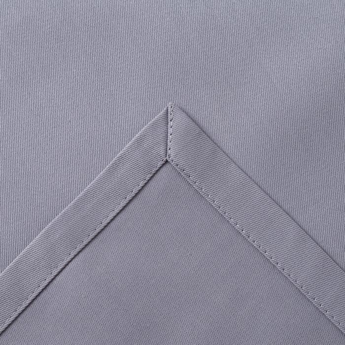 Салфетка декоративная Этель 40*40 см, цв. серый, 100% хлопок, саржа, 250гр/м2 Салфетка декоративная Этель 40*40 см, цв. серый, 100% хлопок, саржа, 250гр/м2