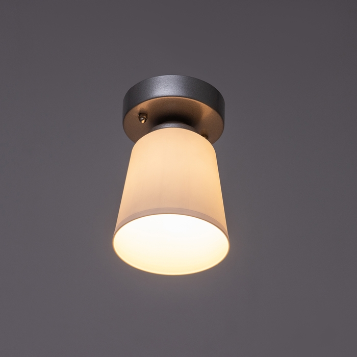 Люстра Алюмис 1хE27 40Вт хром 12х12х17 см