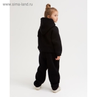 Брюки детские MINAKU: Basic Line KIDS, цвет чёрный, рост 110 Брюки детские MINAKU: Basic Line KIDS, цвет чёрный, рост 110