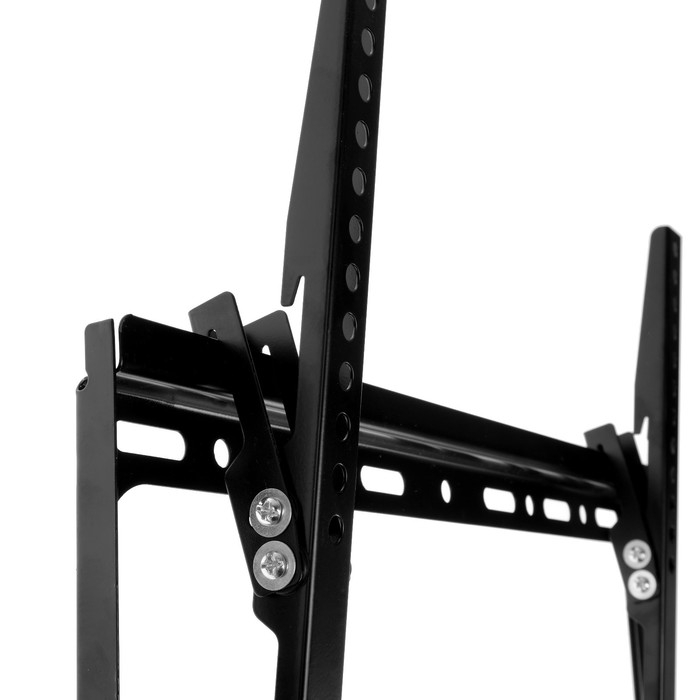 Кронштейн Luazon KrON-60, для ТВ, наклонный, 23-55", 20 мм от стены, чёрный