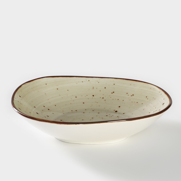 Тарелка глубокая фарфоровая Samold «Хорека Графит», 750 мл, d=21 см Тарелка глубокая фарфоровая Samold «Хорека Графит», 750 мл, d=21 см