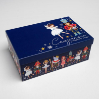 Набор подарочных коробок 5 в 1 &laquo;Щелкунчик&raquo;, 32,5 х 20 х 12,5 - 22 х 14 х 8,5 см, Новый год
