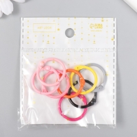 Кольцо для творчества (для фотоальбомов) "Цвет" МИКС внутр. d= 2 см внешн. d=2,4 см набор 8 шт 91494 Кольцо для творчества (для фотоальбомов) "Цвет" МИКС внутр. d= 2 см внешн. d=2,4 см набор 8 шт 91494